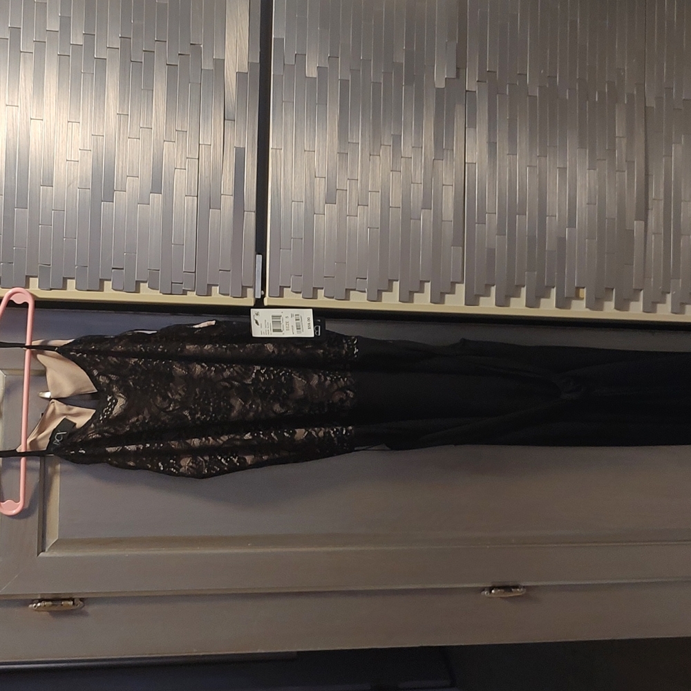 NWT BCX black lace size 5 jumpsuit